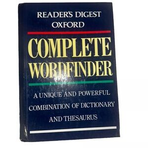 Reader's Digest Oxford Complete Wordfinder Hardback Book